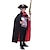 cheap Carnival Costumes-Vampire Dracula Cosplay Costume Cloak Masquerade Kid&#039;s Adults&#039; Men&#039;s Women&#039;s Boys Girls&#039; Cosplay Party / Evening Halloween Carnival Masquerade Easy Halloween Costumes Mardi Gras