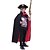 tanie Krwawe wampiry-Wampir Drakula Kostium Cosplay Płaszcz Bal maskowy Cosplay Męskie Damskie Dla chłopców Dla dzieci Dla dorosłych Impreza / Wieczór Halloween Karnawał Bal maskowy Łatwy kostium karnawałowy