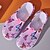 preiswerte Damenslipper &amp; Flip-Flops-Damen Hausschuhe Slippers Clogs Slip-Ons Übergrössen Hausschuhe im Freien Sommergarten Clogs Täglich Farbblock Flacher Absatz Runde Zehe Geschlossene Spitze Brautkleider schlicht Komfort EVA Rosa