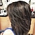 Недорогие старший парик-Короткий мелированный темно-коричневый парик боб с вьющимися слоями и челкой для чернокожих женщин, синтетический омбре с блондом вьющийся парик коричневого цвета средней длины Волнистый многослойный парик боб для белых женщин