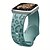 levne Řemínky na Apple Watch-1 balení 6 ks Sportovní značka Kompatibilní s Řemínek k hodinkám Apple Watch 38 mm 40 mm 41 mm 42 mm 44 mm 45 mm 49 mm Dámské Matná černá Prodyšné Silikon Náhradní pásek na hodinky pro iwatch Ultra 2