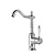 economico Girevole-Rubinetto da cucina - Una manopola Un foro Galvanizzato Miscelatore canna bassa Installazione centrale Retrò vintage / minimalista Kitchen Taps