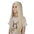 abordables Perruques de déguisement-perruque longue princesse blonde pour enfants - accessoires de costume d&#039;halloween pour enfants perruques blondes déguisements synthétiques perruques de jeu