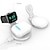billige Husholdningsapparater-3-i-1 ladestation til Apple Travel trådløs oplader til magsafe opladere kompatibel med en lang række enheder til Apple Watch/iwatch/airpods/ til iphone 14 13 12