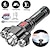 cheap Tactical Flashlights-Super Bright LED Flashlight USB Rechargeable Tactical Flashlight Hunting Torch Outdoor Emergency Camping Searchlight