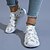 abordables Zapatillas de mujer-Mujer Zapatillas de deporte Slip-Ons Zapatos de conducción Zapatos Flyknit Zapatillas de plataforma Exterior Diario Geométrico Bloque de color Verano Tacón Plano Dedo redondo Casual Pijo Zapatos para