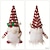 abordables 123496-Gnome lumière LED gnomes suédois faits main décoration de Noël scandinave