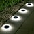cheap Pathway Lights &amp; Lanterns-Solar Under Ground Light 28LED Outdoor Waterproof Lawn Light Deck Light in-Ground Solar Patio Lamp LED Garden Yard Lawn Walkway Decor Solar Wall Light