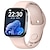 levne Chytré hodinky-696 LJ08 Chytré hodinky 1.72 inch Inteligentní hodinky Bluetooth Krokoměr Záznamník hovorů Měřič spánku Kompatibilní s Android iOS Dámské Muži Hands free hovory Záznamník zpráv Vlastní vytáčení IP 67