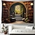 cheap Landscape Tapestry-Vintage Countryside Hanging Tapestry Farmhouse Wall Art Large Tapestry Mural Decor Photograph Backdrop Blanket Curtain Home Bedroom Living Room Decoration