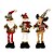 levne Vánoční ozdoby-punčochy pro děti vánoční panenka se zasouvacími nohami vánoční hračka stojící sněhulák sob Santa Claus vánoční dekorace móda roztomilý narozeniny sváteční dekorace