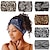 abordables Accessoires de coiffure-Foulard à larges bords pour femmes à la mode, couleur unie, tissu élastique, bandeau croisé, accessoires pour cheveux, yoga, course à pied, sport