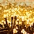 baratos Luzes solares de corda-7m 12m 22 milhões Cordões de Luzes Luzes da árvore de Natal 50/100/200/30 LEDs 1Setar o suporte de montagem 1pç Branco Quente Branco Multicolorido Natal Luzes de cluster Ano Novo Solar Exterior
