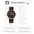 お買い得  クォーツ腕時計-SKMEI 男性 クォーツ クリエイティブ ミニマリスト ファッション ビジネス カレンダー 防水 デコレーション レザー 腕時計