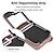 cheap Samsung Cases-Phone Case For Samsung Galaxy Z Flip 5 Z Flip 4 Z Flip 3 Back Cover Wallet Case Zipper with Lanyard with Wrist Strap Retro TPU PU Leather