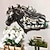 economico decorazioni da parete in metallo-1 pezzo di cavallo in metallo da parete, decorazione per esterni, scultura da parete antiruggine, ideale per giardino, casa, fattoria, patio e camera da letto