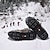 זול קמפינג וטיולים-24 דוקרנים שיניים כיסויי נעליים נגד החלקה - מושלם עבור מתיחה בחורף והליכת שלג בחוץ