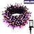 cheap LED String Lights-Halloween Purple Orange Light String 8 Function Indoor and Outdoor Halloween Decorative Light String Low Voltage Safety Plug 10 Meters 100 Lights 20 Meters 200 Lights 30 Meters 300 Lights