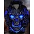 cheap Everyday Cosplay Anime Hoodies &amp; T-Shirts-Halloween Skeleton / Skull Cartoon Manga Outerwear Anime 3D Graphic For Couple&#039;s Men&#039;s Women&#039;s Adults&#039; Back To School 3D Print Casual Daily