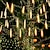 cheap LED String Lights-Meteor Shower Lights Outdoor, 20 Inches 8 Tubes 240 LED Snowfall Lights, Waterproof Meteor Christmas Lights Outdoor, Hanging Falling Rain Lights for Tree Bushes Holiday Christmas Decoration