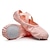 cheap Ballet Shoes-Women&#039;s Ballet Shoes Practice Trainning Dance Shoes Practice Yoga Soft Half Sole Flat Heel Closed Toe Elastic Adults&#039; Camel Coffee Pink