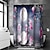 preiswerte Duschvorhänge-Duschvorhang mit Haken, Badezimmer-Dekor, wasserdichtes Stoff-Duschvorhang-Set mit 12 Kunststoff-Haken