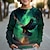 preiswerte 3d Hoodies&amp;Sweatshirts des Jungen-Jungen 3D Tier Pullover Langarm 3D-Druck Herbst Winter Modisch Strassenmode Cool Polyester kinderkleidung 3-12 Jahre Outdoor Casual Täglich Regular Fit
