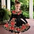 cheap Girl&#039;s 3D Dresses-Girls&#039; 3D Graphic Floral Butterfly Dress Long Sleeve 3D Print Summer Fall Sports &amp; Outdoor Daily Holiday Cute Casual Beautiful Kids 3-12 Years Casual Dress A Line Dress Above Knee Polyester Regular