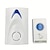 Недорогие Видеодомофоны-Беспроводной дверной звонок, 1 кнопка, 1 приемник, пульт дистанционного управления, дверной звонок для домашней безопасности
