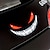 abordables Pegatinas de coche-¡2 piezas hacen que tu auto se destaque con calcomanías de expresión de ojos de demonio!