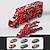 זול רכבי rc-מעוות של ילדים מתקפל פליטה צעצוע רכב מכולה הובלה רכב הזזה הובלה רכב הנדסה רכב משאית גדולה