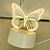 cheap 3D Night Lights-1pc 3D Butterfly Mini Night Light, Modern Table Lamp With Touch Control For Birthday Gift Room Home Decor Usb Power Supply