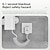 billige Håndklædestænger-elektrisk håndklædevarmer radiator, vægmonteret og fritstående opvarmet håndklædetørrestativ, opvarmet håndklædetørrer i aluminiumslegering til badeværelse