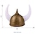 cheap Medieval-Adult Plastic Viking Knight Warrior Horn Helmet Unisex Costume Party Accessory Halloween Carnival