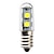 abordables Ampoules Globe LED-ampoules globe led 60 lm e14 t 7led perles smd 5050 blanc chaud blanc 180-240 v