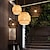 abordables Diseño de Linterna-Lámparas de bambú lámpara colgante de mimbre boho lámpara de techo lámpara colgante tejida creativa lámpara colgante de techo hecha a mano pantallas para dormitorio cocina vestíbulo pasillo 110-240v