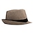 billiga Great Gatsby-Retro / vintage Glada 20-talet 1920-talet Trilby hatt hatt Den store Gatsby Gangster Herr Alla Vanligt Nyår Fest Festival Tonåring Vuxna Hatt Alla årstider