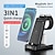 cheap Wireless Chargers-15W 3 in 1 Wireless Charger Stand Pad For iPhone 14 13 12 11 Apple Watch Fast Charging Dock Station for Airpods Pro iWatch 7 6