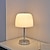 abordables Lampes de Table-1pc lampe de table champignon en verre rétro, chambre moderne chevet chez l&#039;habitant atmosphère décor lampe salon salle à manger lampe de bureau en verre médiéval