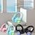 abordables Auriculares TWS-Auriculares Bluetooth para niños Luces LED Sonido estéreo con micrófono Volumen limitado 25 h de tiempo de reproducción Bluetooth plegable 5.3 Auriculares inalámbricos para niños en la oreja para