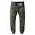 cheap Cargo Pants-Men&#039;s Cargo Pants Cargo Trousers Hiking Pants Pocket Plain Comfort Breathable Outdoor Daily Going out 100% Cotton Fashion Casual Black Army Green