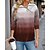 cheap Hoodies &amp; Sweatshirts-Women&#039;s Sweatshirt Pullover Active Quarter Zip Red Blue Brown Graphic Casual Sports V Neck Top Long Sleeve Fall &amp; Winter Micro-elastic