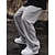 abordables Survêtements de sport-Homme Joggings Pantalon Jogging Pantalon Pantalon de survêtement à jambe droite Poche Cordon Taille elastique Plein Confort Respirable Extérieur du quotidien Sortie 100% Coton Mode Décontractées Noir