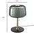 cheap Bedside Lamp-Table Lamp Wooden Bedside Table Lamp with Glass Shade and Marble Base Modern Bedside Table Lamp for Home Office Cafe Restaurant, 19.7&quot;H Bedside and Table Lamps 110-240V