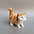 billige Dukker-simulert katt simulert grå katt liten katt dekorasjoner blomst katt håndverk leker persisk katt vindusdekorasjoner（tilfeldig katt pupill farge）