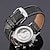 baratos Relógio Automático-Masculino Relógio mecânico Luxo Mostrador Grande Moda Negócio Esqueleto Automático - da corda automáticamente IMPERMEÁVEL Decoração Couro Assista