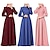 cheap Historical &amp; Vintage Costumes-Retro Vintage Victorian Medieval Dress Cosplay Women&#039;s Halloween Masquerade Dress