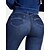 cheap Women&#039;s Bottoms-Women&#039;s Slim Pants Trousers Jeggings Cotton Denim Full Length High Elasticity Fashion Streetwear High Waist Street Daily Dark Blue LightBlue S M Fall Winter