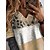 cheap Spring&amp;Autumn Dress-Women&#039;s Casual Dress Leopard Sweater Dress Winter Dress V Neck Print Mini Dress Outdoor Street Fashion Streetwear Loose Fit Long Sleeve Khaki Fall Winter S M L XL