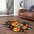 levne Samolepky a dekorace-3d halloween samolepky na zeď odnímatelné, dýně halloween samolepky na zeď halloween samolepky na podlahu, strašidelné samolepky na zeď samolepky dekorace do ložnice, halloween samolepky na zeď